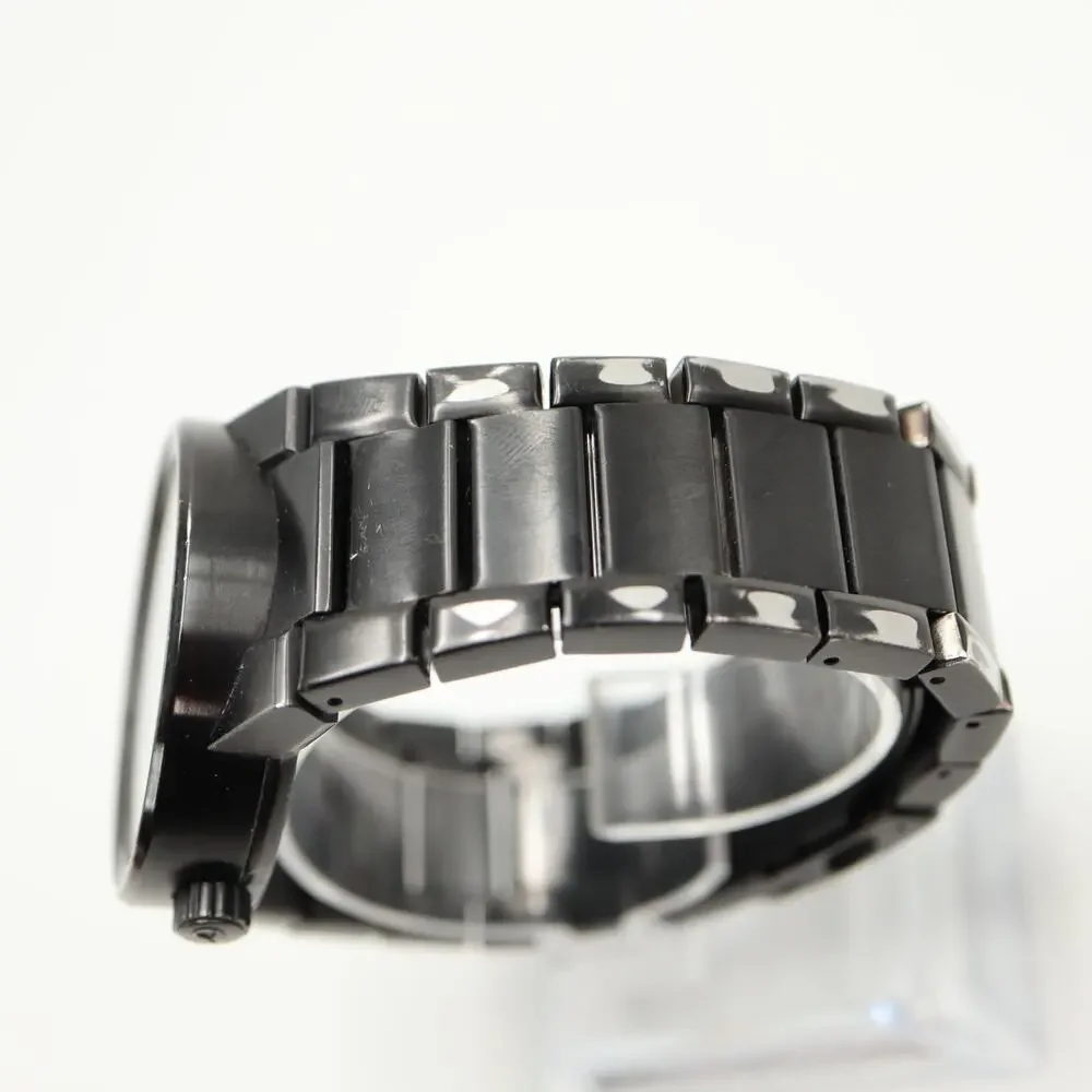 Nixon The Cannon Black Stainless Steel 40mm Watch 6.5